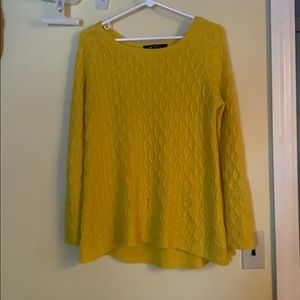 Bright Yellow Sweater